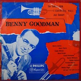 Cover of 1938 Carnegie Hall Jazz Concert by Benny Goodman